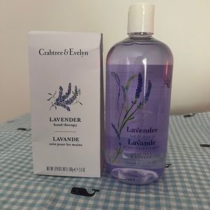 Crabtree Evelyn Lavender Hand Therapy and Shower Gel